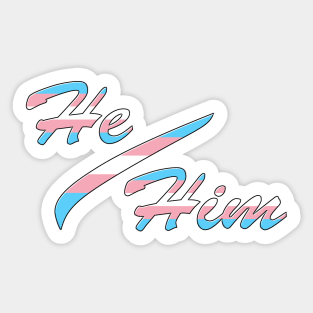 My Pronouns: He/Him Sticker